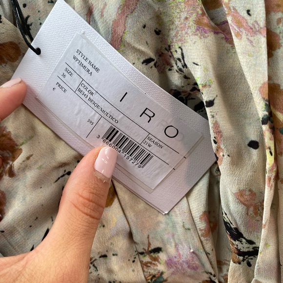 IRO MURA FLORAL PRINTED MINI DRESS - Picture 3 of 6